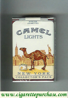 Camel Collectors Pack New York Lights cigarettes soft box